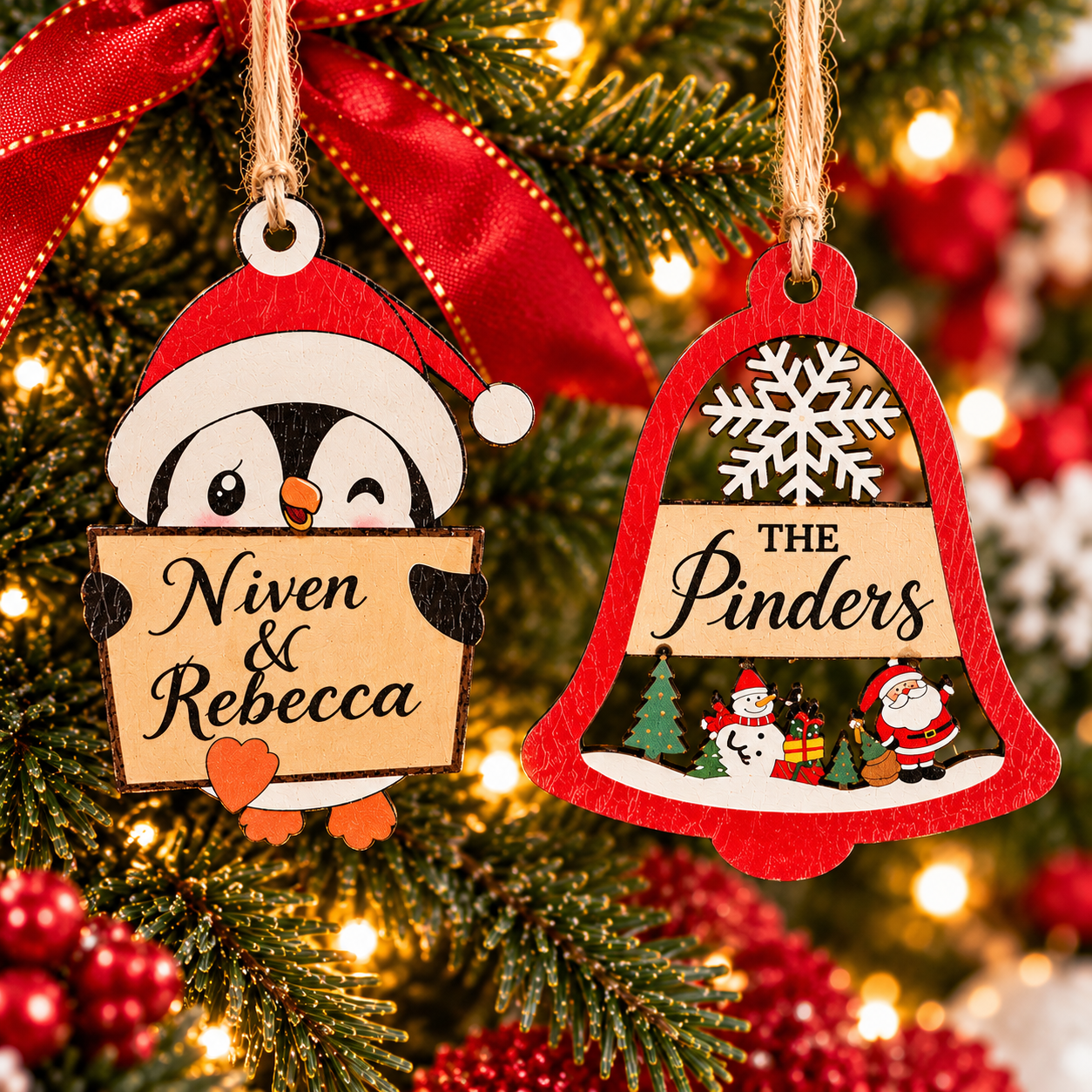 Custom Christmas Ornaments