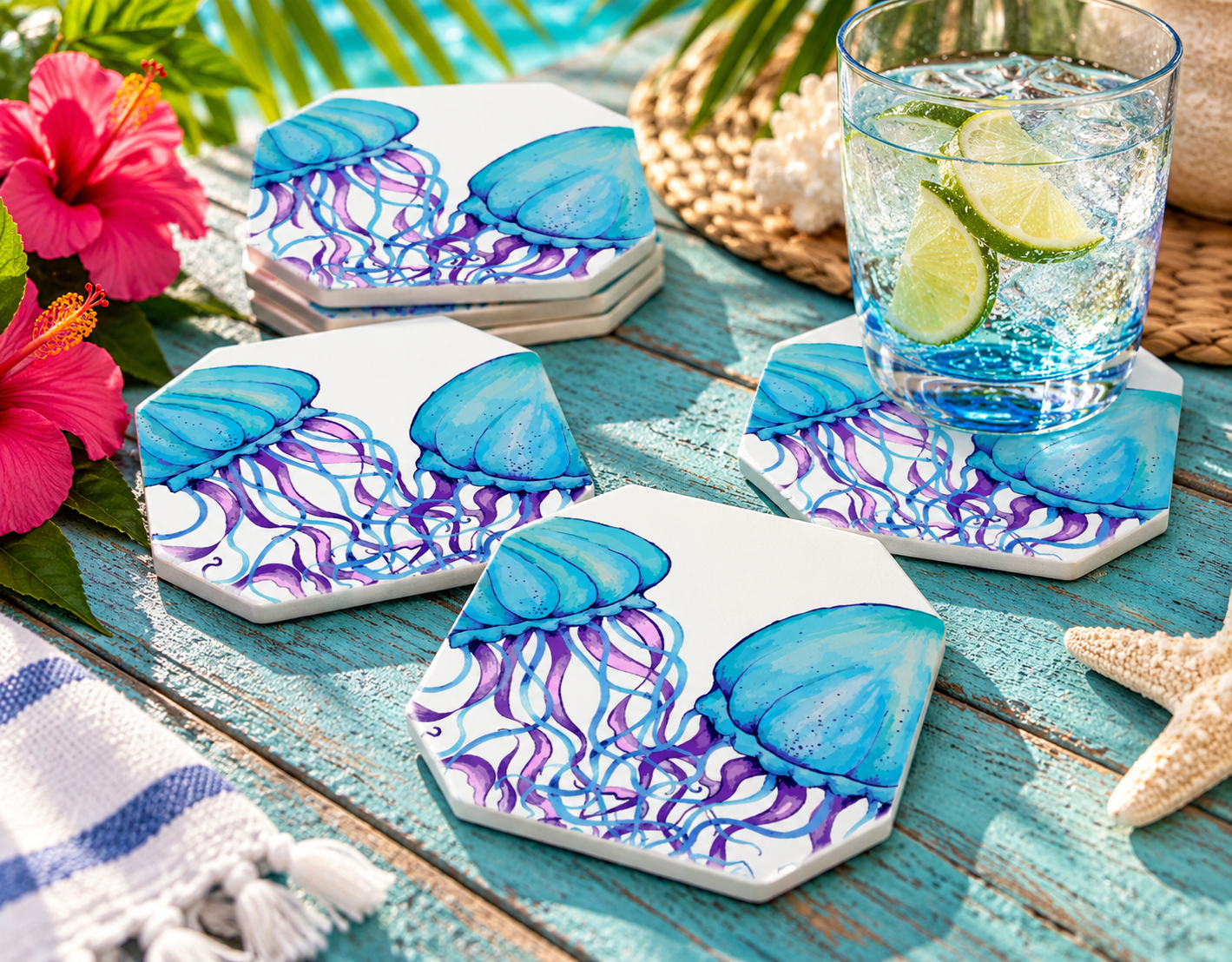 Coasters Set of 4