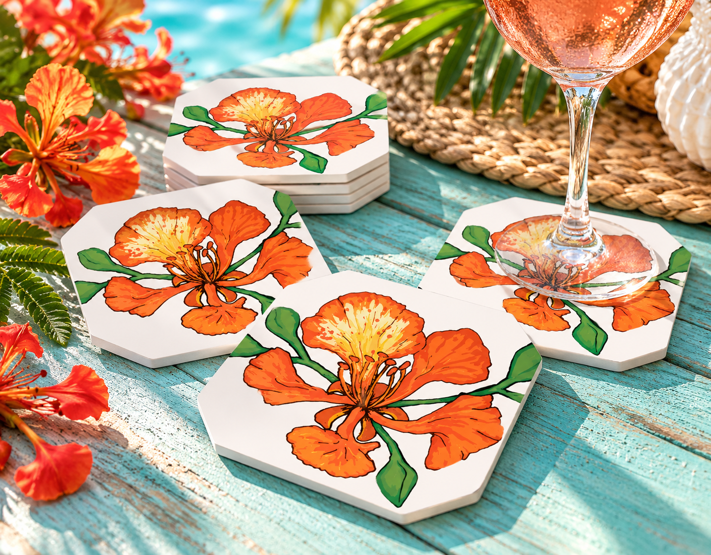 Coasters Set of 4