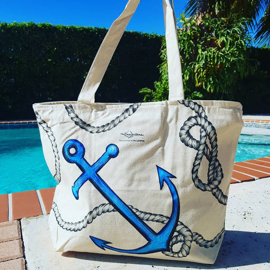 Zippered Beach Bags